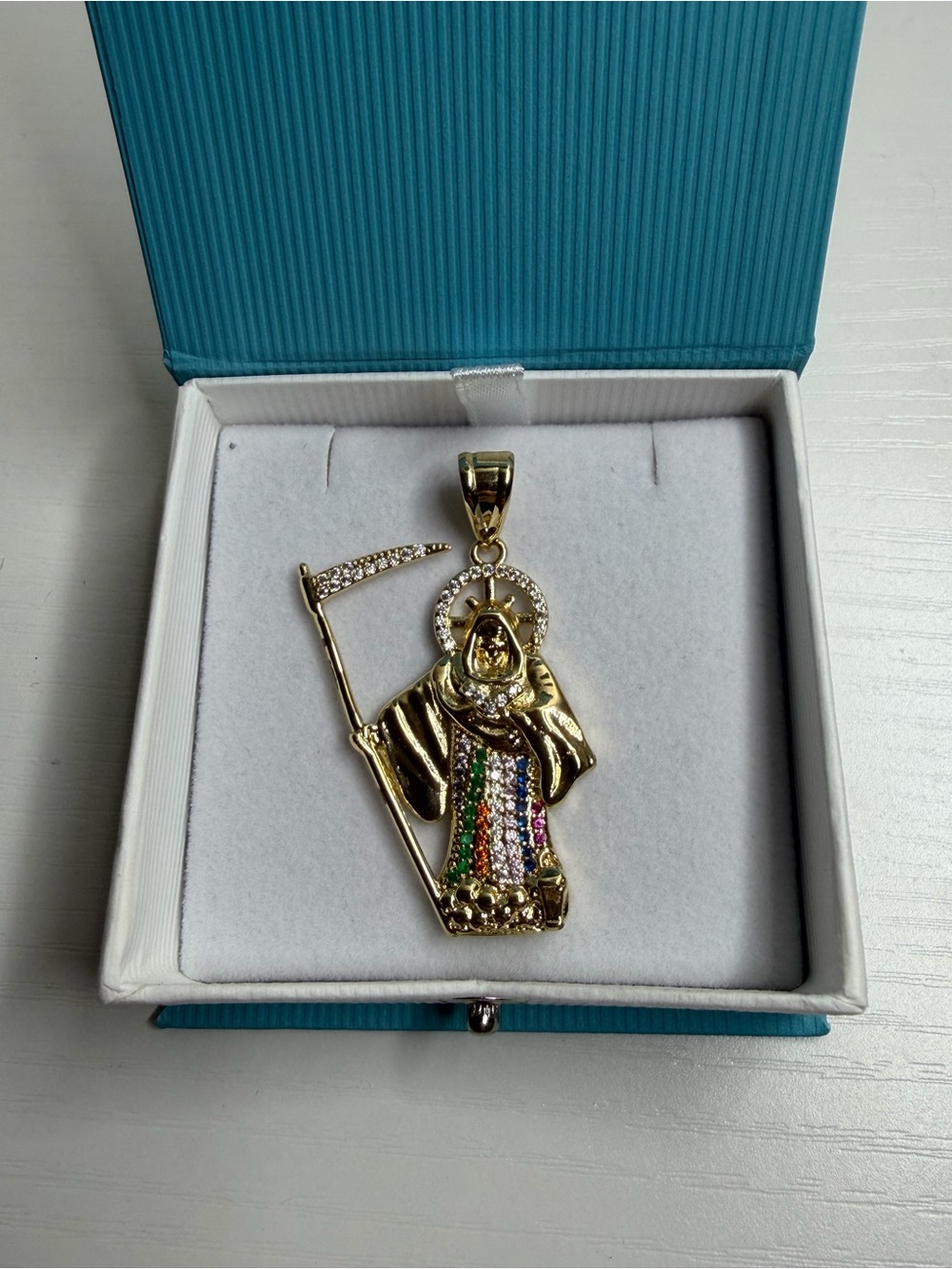 Santa Muerte Pendant